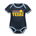 Texas Baby Bodysuit - Organic Retro Sun Texas Baby Bodysuit - navy/sky