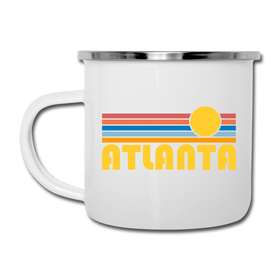 Atlanta, Georgia Camp Mug - Retro Sun Atlanta Mug