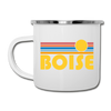 Boise, Idaho Camp Mug - Retro Sun Boise Mug