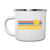 Colorado Camp Mug - Retro Sun Colorado Mug - white