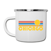 Chicago, Illinois Camp Mug - Retro Sun Chicago Mug