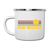 New Mexico Camp Mug - Retro Sun New Mexico Mug - white