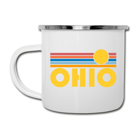 Ohio Camp Mug - Retro Sun Ohio Mug