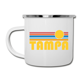 Tampa, Florida Camp Mug - Retro Sun Tampa Mug