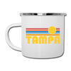 Tampa, Florida Camp Mug - Retro Sun Tampa Mug