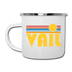 Vail, Colorado Camp Mug - Retro Sun Vail Mug - white