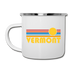 Vermont Camp Mug - Retro Sun Vermont Mug - white