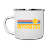 Wyoming Camp Mug - Retro Sun Wyoming Mug