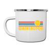 Washington Camp Mug - Retro Sun Washington Mug