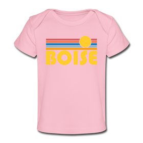 Boise, Idaho Baby T-Shirt - Organic Retro Sun Boise Infant T-Shirt