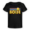 Boise, Idaho Baby T-Shirt - Organic Retro Sun Boise Infant T-Shirt