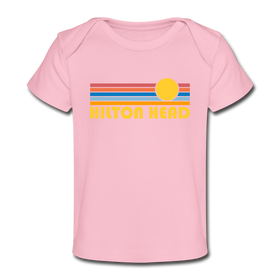 Hilton Head, South Carolina Baby T-Shirt - Organic Retro Sun Hilton Head Infant T-Shirt