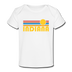 Indiana Baby T-Shirt - Organic Retro Sun Indiana Infant T-Shirt - white