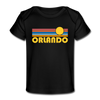 Orlando, Florida Baby T-Shirt - Organic Retro Sun Orlando Infant T-Shirt