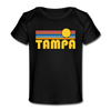 Tampa, Florida Baby T-Shirt - Organic Retro Sun Tampa Infant T-Shirt