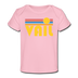 Vail, Colorado Baby T-Shirt - Organic Retro Sun Vail Infant T-Shirt - light pink