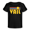 Vail, Colorado Baby T-Shirt - Organic Retro Sun Vail Infant T-Shirt