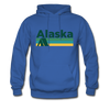 Alaska Hoodie - Retro Camping Alaska Hooded Sweatshirt - royal blue