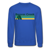 Beaver Creek, Colorado Sweatshirt - Retro Camping Beaver Creek Crewneck Sweatshirt - royal blue