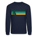 Estes Park, Colorado Sweatshirt - Retro Camping Estes Park Crewneck Sweatshirt - navy