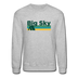 Big Sky, Montana Sweatshirt - Retro Camping Big Sky Crewneck Sweatshirt - heather gray