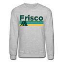 Frisco, Colorado Sweatshirt - Retro Camping Frisco Crewneck Sweatshirt - heather gray