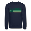Durango, Colorado Sweatshirt - Retro Camping Durango Crewneck Sweatshirt - navy
