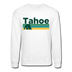 Lake Tahoe, California Sweatshirt - Retro Camping Lake Tahoe Crewneck Sweatshirt - white
