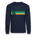 Santa Fe, New Mexico Sweatshirt - Retro Camping Santa Fe Crewneck Sweatshirt - navy