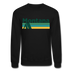 Montana Sweatshirt - Retro Camping Montana Crewneck Sweatshirt - black