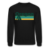 Oregon Sweatshirt - Retro Camping Oregon Crewneck Sweatshirt - black