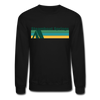 Steamboat Springs, Colorado Sweatshirt - Retro Camping Steamboat Springs Crewneck Sweatshirt - black