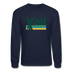 Vail, Colorado Sweatshirt - Retro Camping Vail Crewneck Sweatshirt - navy