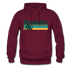 Boulder, Colorado Hoodie - Retro Camping Boulder Hooded Sweatshirt - burgundy