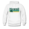 Hawaii Hoodie - Retro Camping Hawaii Hooded Sweatshirt - white