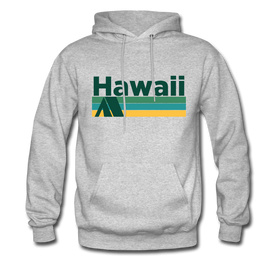 Hawaii Hoodie - Retro Camping Hawaii Hooded Sweatshirt