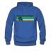 Breckenridge, Colorado Hoodie - Retro Camping Breckenridge Hooded Sweatshirt - royal blue