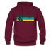 Durango, Colorado Hoodie - Retro Camping Durango Hooded Sweatshirt - burgundy