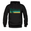 Frisco, Colorado Hoodie - Retro Camping Frisco Hooded Sweatshirt - black