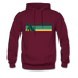 Fort Collins, Colorado Hoodie - Retro Camping Fort Collins Hooded Sweatshirt - burgundy