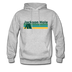 Jackson Hole, Wyoming Hoodie - Retro Camping Jackson Hole Hooded Sweatshirt - heather gray