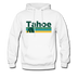 Lake Tahoe, California Hoodie - Retro Camping Lake Tahoe Hooded Sweatshirt - white