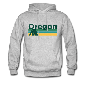 Oregon Hoodie - Retro Camping Oregon Hooded Sweatshirt