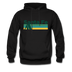 Santa Fe, New Mexico Hoodie - Retro Camping Santa Fe Hooded Sweatshirt - black