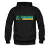 Steamboat Springs, Colorado Hoodie - Retro Camping Steamboat Springs Hooded Sweatshirt - black