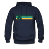 Steamboat Springs, Colorado Hoodie - Retro Camping Steamboat Springs Hooded Sweatshirt - navy