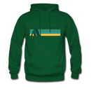 Steamboat Springs, Colorado Hoodie - Retro Camping Steamboat Springs Hooded Sweatshirt - forest green