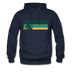 Telluride, Colorado Hoodie - Retro Camping Telluride Hooded Sweatshirt - navy
