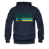 Utah Hoodie - Retro Camping Utah Hooded Sweatshirt - navy