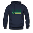 Vail, Colorado Hoodie - Retro Camping Vail Hooded Sweatshirt - navy